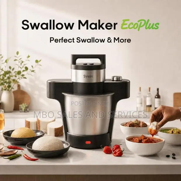 All Purpose Syinix Swallow Maker Eco Plus 6l | Automatic Fufu Machine · Photo 1