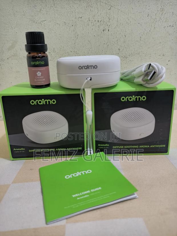Oraimo Aromago Waterless Rechargeable Aromatherapy Diffuser · Photo 1