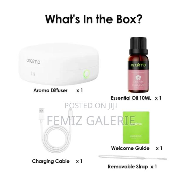 Oraimo Aromago Waterless Rechargeable Aromatherapy Diffuser · Photo 8