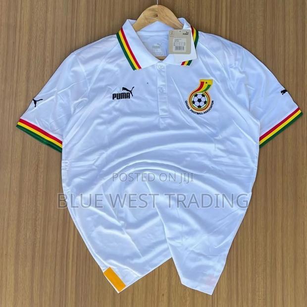 Ghana Black Stars Lacoste (White) · Photo 1