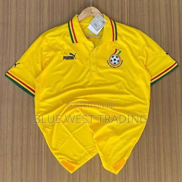 Ghana Black Stars Lacoste (Yellow) · Photo 1