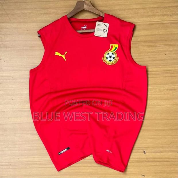 Ghana Black Stars Lacoste (Red) · Photo 2