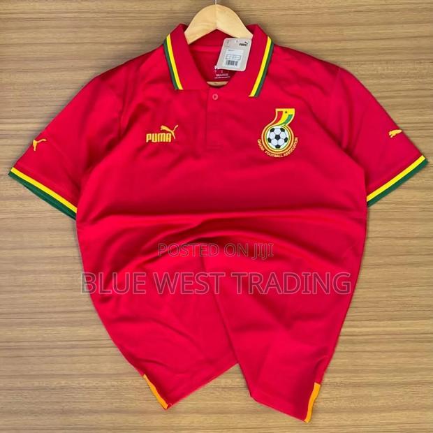 Ghana Black Stars Lacoste (Red) · Photo 1