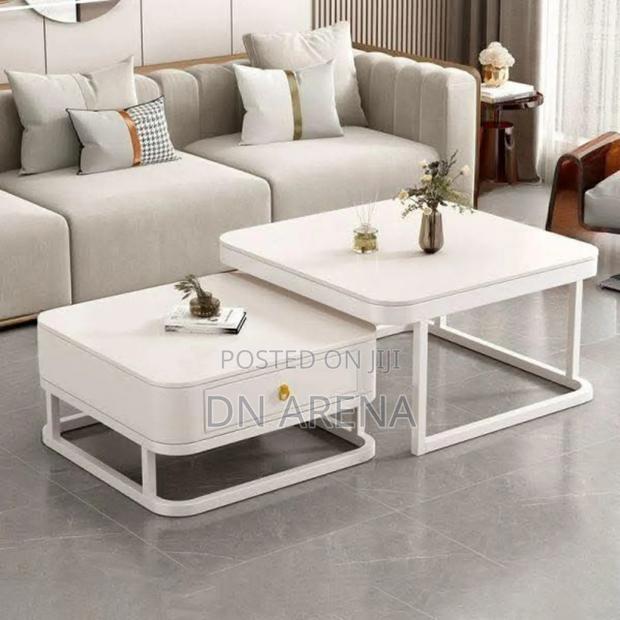 Luxury Coffee Centre Table Glass Top · Photo 3
