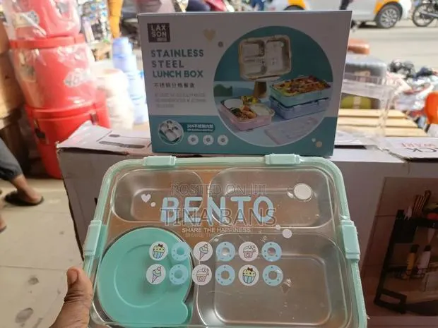 Stainless Steel Bento Lunch Box · Photo 1