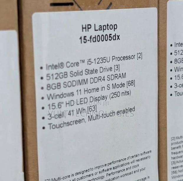 New Laptop HP 15 8GB Intel Core I5 SSD 512GB · Photo 2
