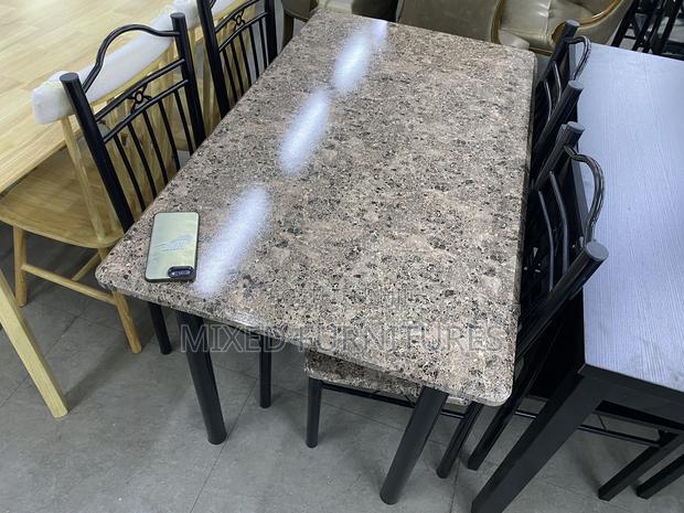Wooden Dining Sets With Metal Frame · Photo 2