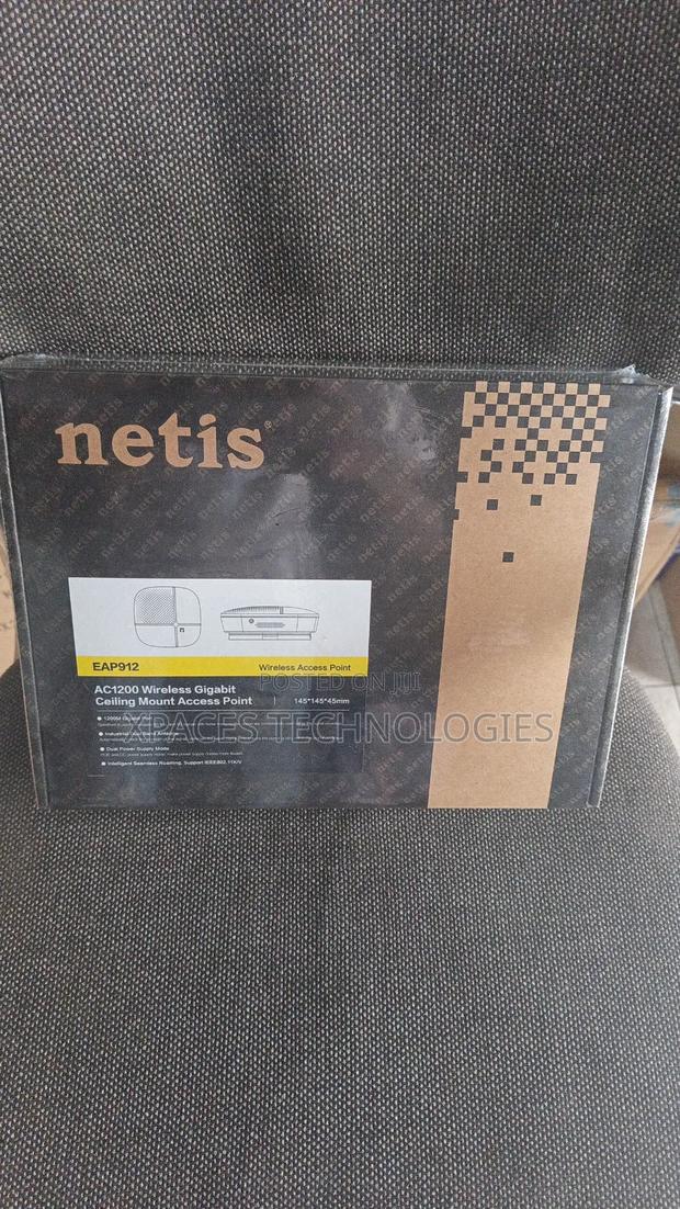 Netis Ac1200 Wireless Gigabit Ceiling Mount Ap · Photo 1