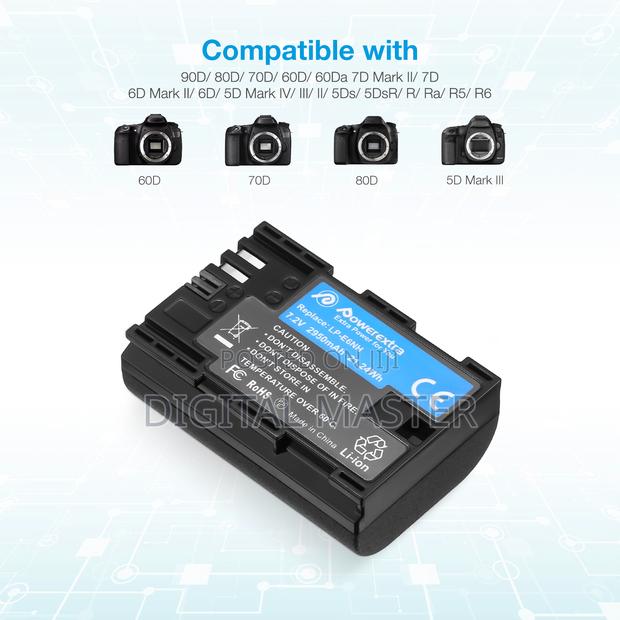 Powerextra Lp-E6nh 2-Pack 2950mah · Photo 3