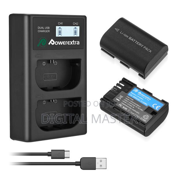 Powerextra Lp-E6nh 2-Pack 2950mah · Photo 5