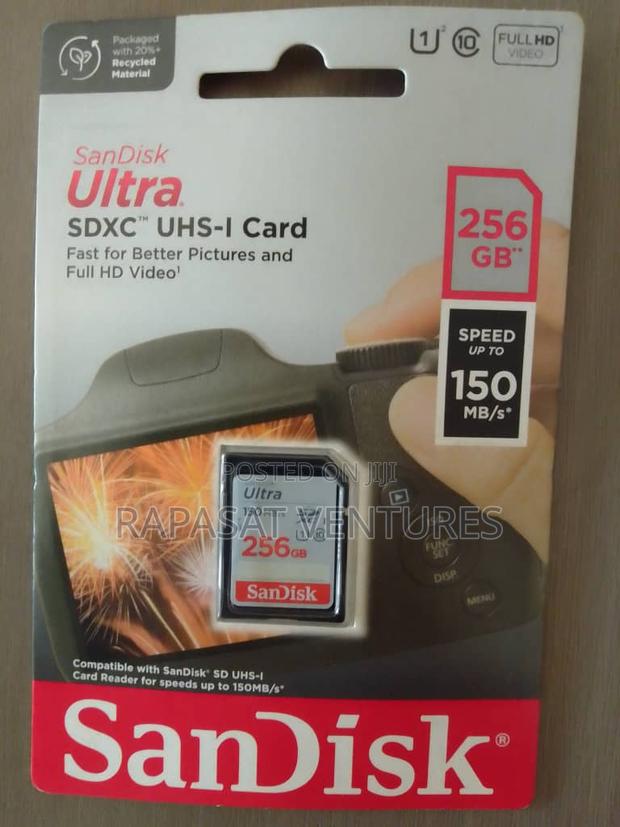 Sandisk Ultra SDXC Uhs-1 Card 256gb · Photo 1