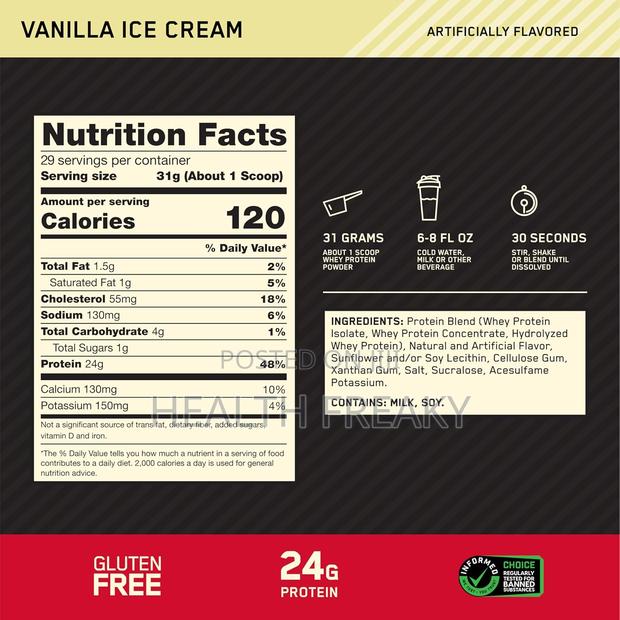 Protein Gold Standard 100% Whey Protein Muscle Builder · Photo 2