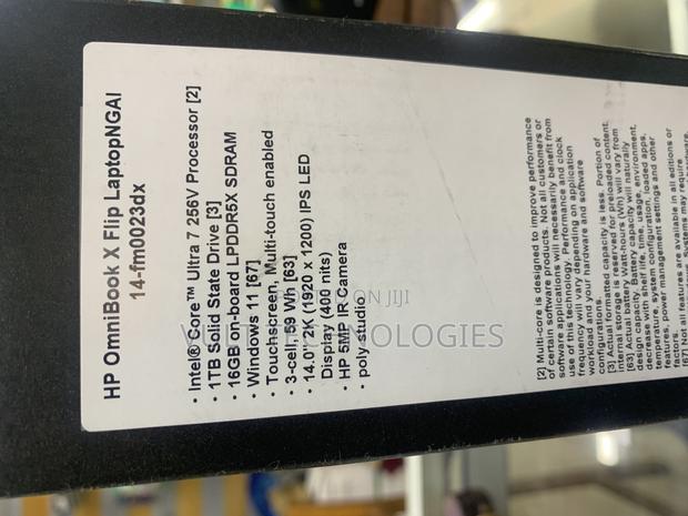 New HP OmniBook X Laptop 14-fe0097nr 16GB Intel Core Ultra 7 SSD 1T · Photo 2