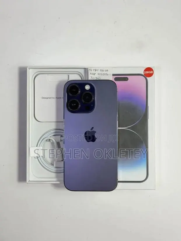 New Apple iPhone 14 Pro Max 256 GB Purple · Photo 1