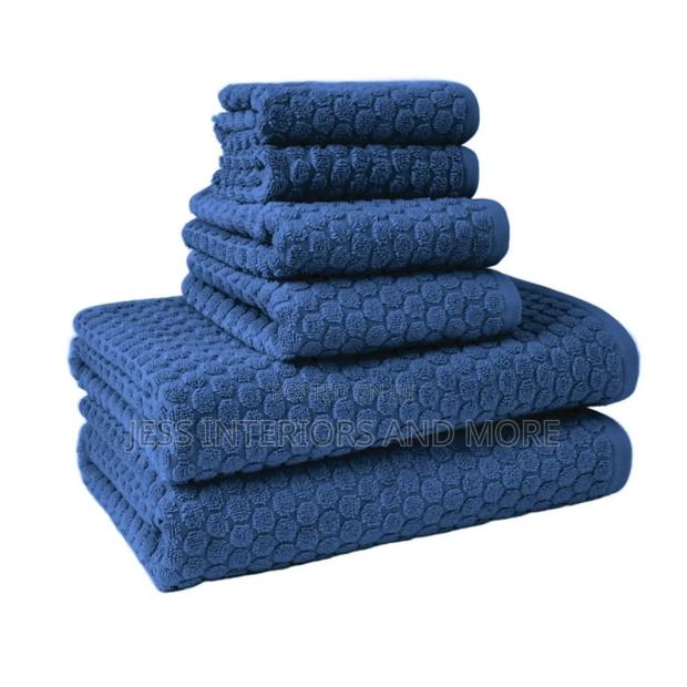 Beautiful Dot 6 Pack Towel Set - Nightshadow Blue · Photo 1