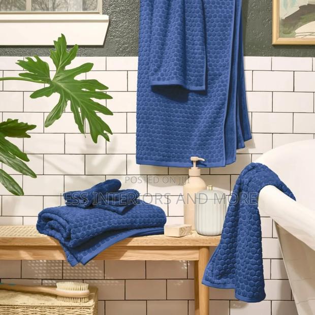 Beautiful Dot 6 Pack Towel Set - Nightshadow Blue · Photo 2