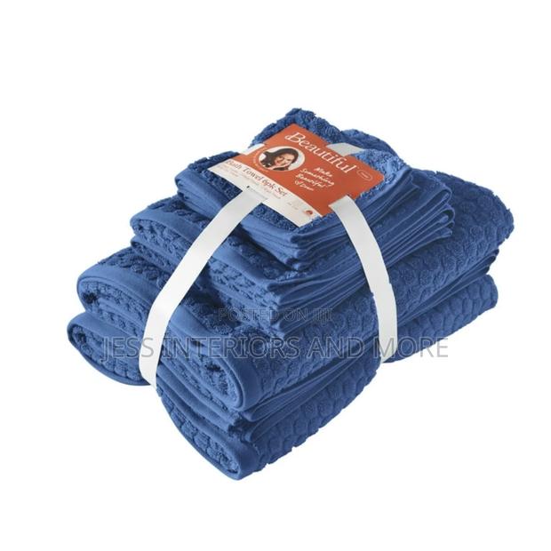 Beautiful Dot 6 Pack Towel Set - Nightshadow Blue · Photo 3