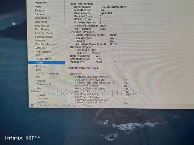 Laptop Apple MacBook Air 2017 8GB Intel Core i7 SSD 256GB · Photo 8