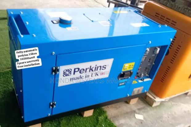 Approved and Verified Perkins 15kva Generator 16500watt Ats · Photo 1