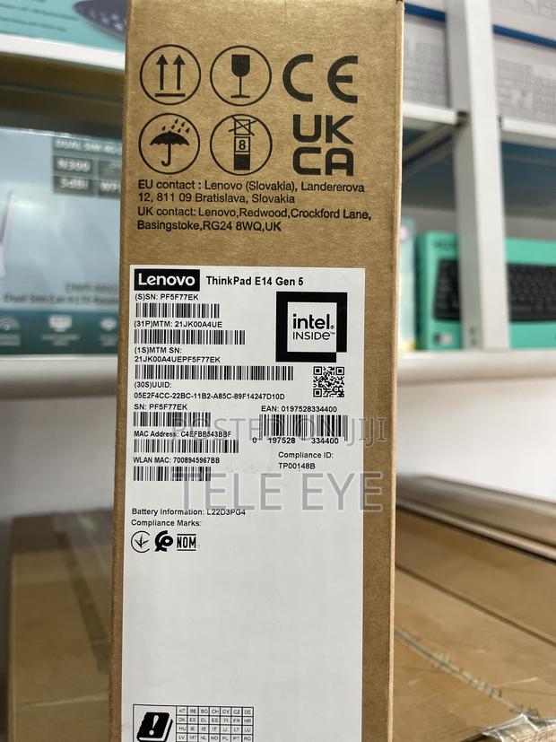 New Laptop Lenovo ThinkPad E14 G5 16GB Intel Core I7 SSD 512GB · Photo 3