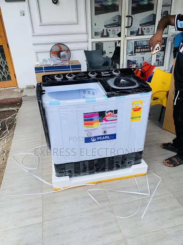 Lovely Pearl 12KG Twin Tub Semi-Automatic Washing Machine PWM-12TT · Photo 1