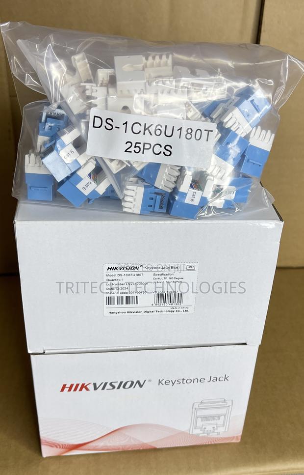Hikvision Cat6 Keystone (Jack) Cat6 · Photo 1
