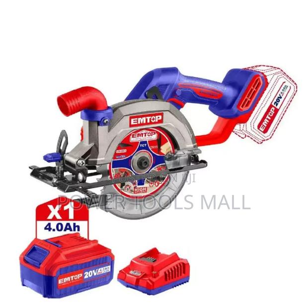 Cordless Circular Saw Emtop · Photo 1