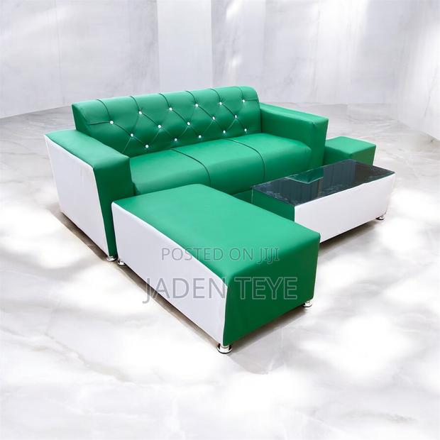 White Green American Leather Set · Photo 2