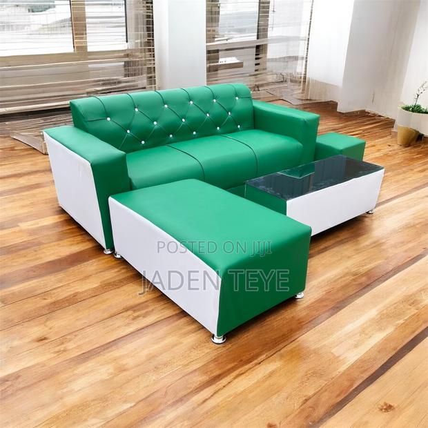 White Green American Leather Set · Photo 1