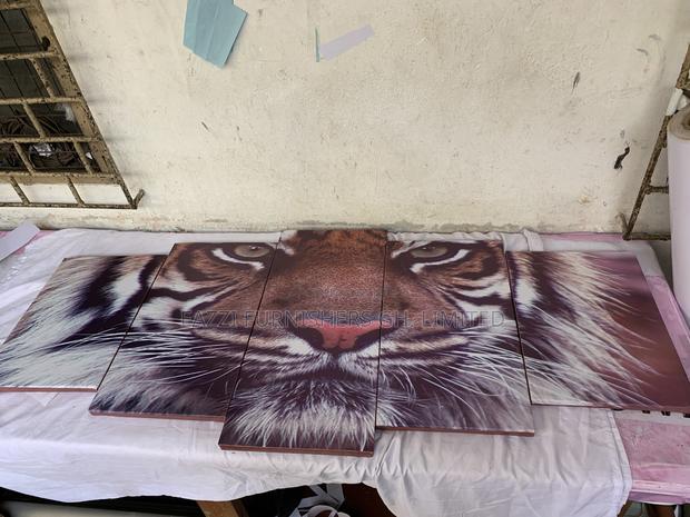 Exotic Tiger Face Wall Arts Canvas Frame Decor · Photo 2
