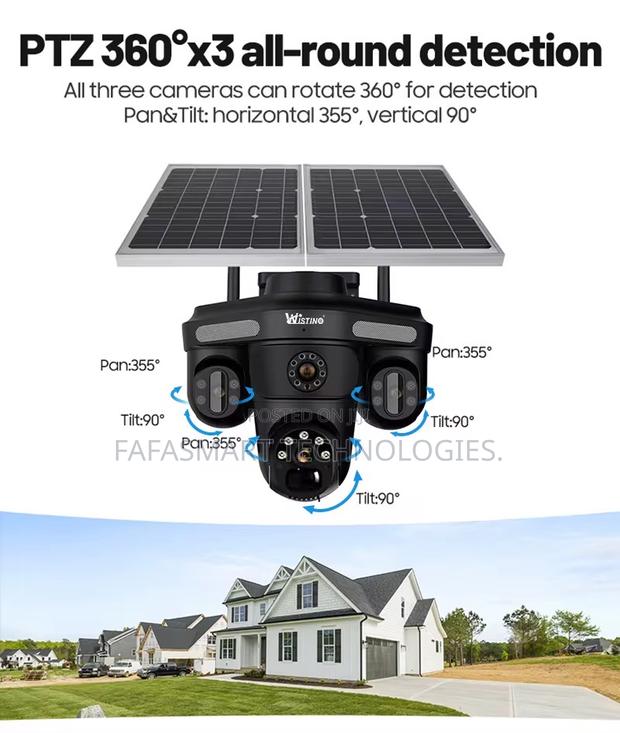 3 Lens 4g Solar Camera · Photo 4