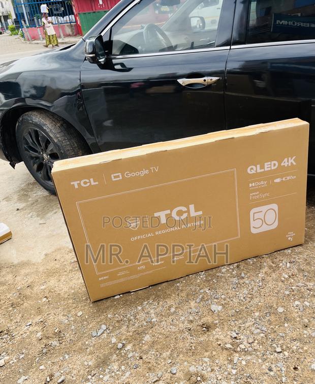 Most Durable TCL 50c645 50” Qled Smart Screen Tv(Black) · Photo 2