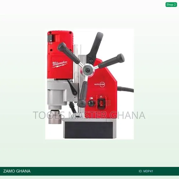 Magnetic Drill + Stand 1200w 41m 13m/Bit 2speed Autostop Perma - Mdp41 · Photo 1