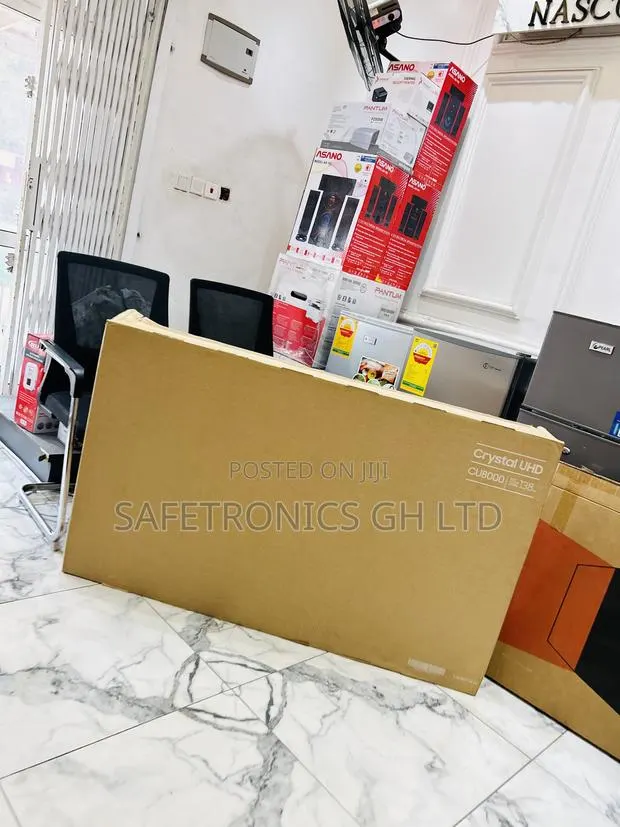 Long Lasting Led 55 Inch Smart Uhd Cu80 Samsung Framless Tv · Photo 1