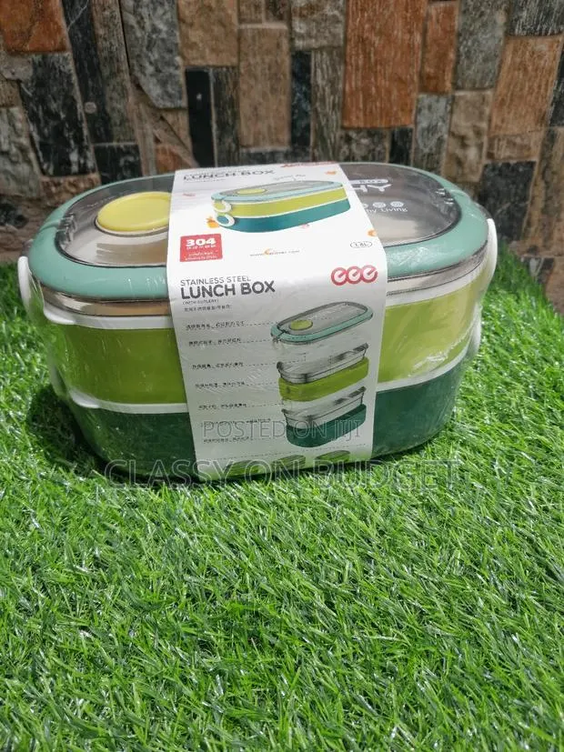 2 Set Insulated Stainless Steel Lunch Box/ Flask/ Bowl · Photo 1