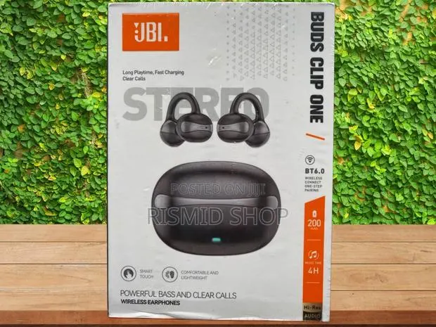 JBL Buds Clip One Open-Ear Bluetooth Earbuds · Photo 1
