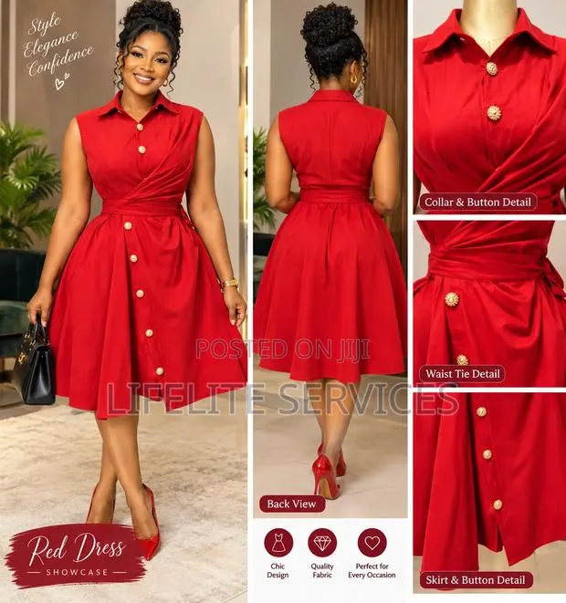 Curvy Plus Size Casual Sleeve Dress for Women · Photo 1