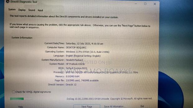 Laptop HP ProBook 6565 8GB AMD A6 HDD 500GB · Photo 5