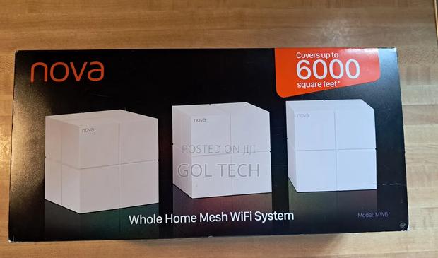 Tenda Nova Mw6 3packs Wifi Mesh 6000 Square Feet High Speed · Photo 2