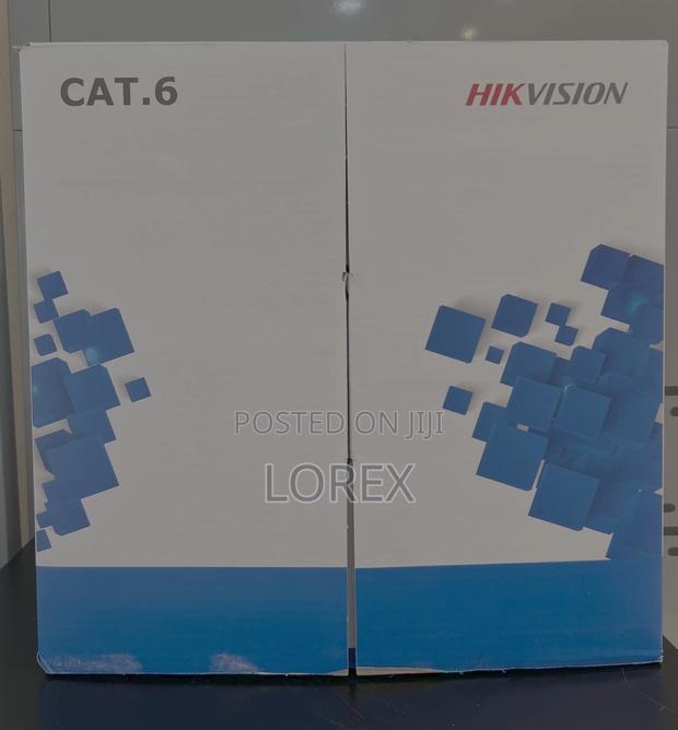Hikvision 305m Cat6 Utp Network Cable Pure Copper 1ln6-Ue-W · Photo 3