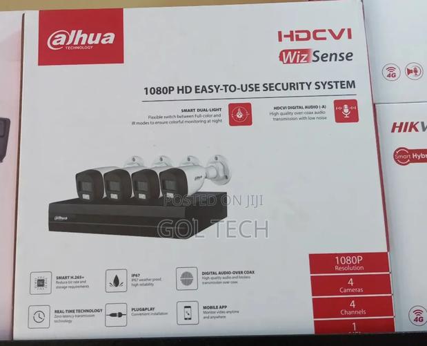 Dahua 4ch Kit 2mp Full Color With Audio With 500gb HDD · Photo 1