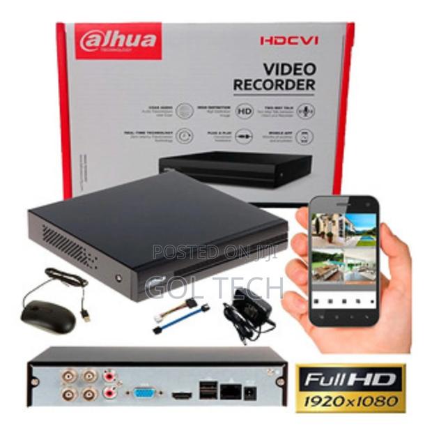 4ch Dahua DVR 2mp Wizsense 1080p Dh-Xvr1b04-I Hdcvi · Photo 1