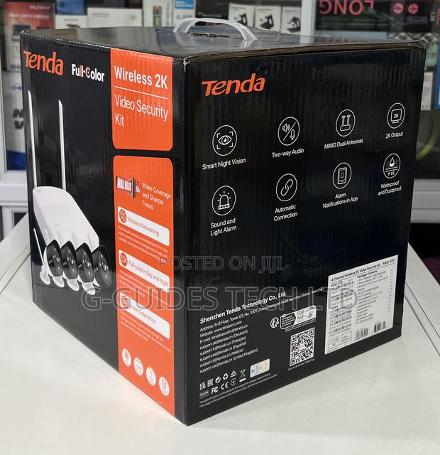 Tenda 4-Channel Wireless Kit (K4w-3tc), Tenda 4ch Wifi Kit · Photo 2