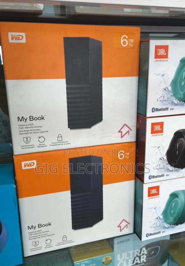 Wd 6tb My Book Desktop USB 3.0 External Hard Drive · Photo 1