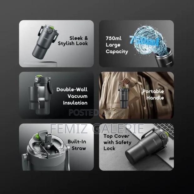 Oraimo Thermogo 750ml Stainless Steel Insulated Thermos · Photo 8