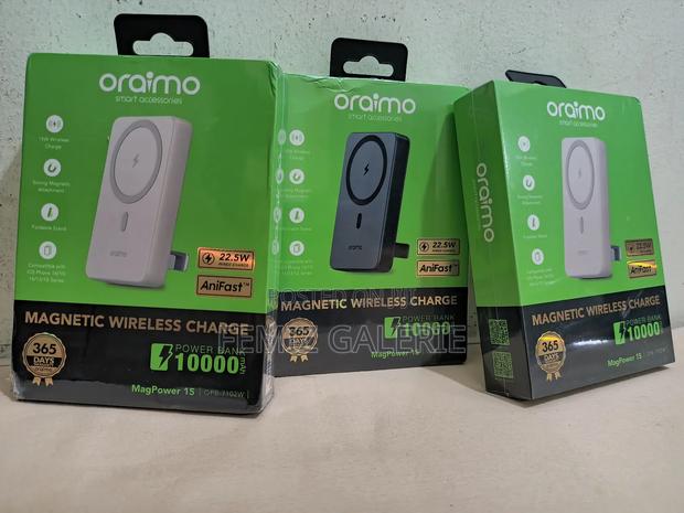 Oraimo Magpower 15 10000mah Wireless and Wired Power Bank · Photo 1