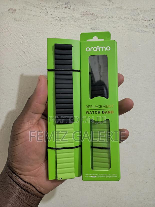 Oraimo Watch Strap 61 Magnet Silicone Watch Strap · Photo 1