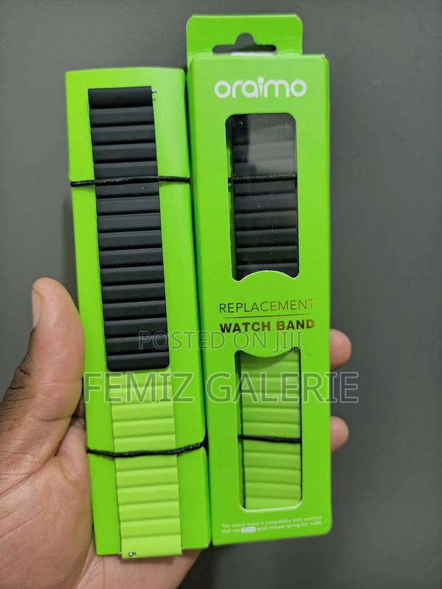Oraimo Watch Strap 61 Magnet Silicone Watch Strap · Photo 1