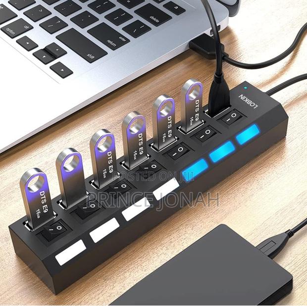 Lobkin Usb Hub 7-port,Usb 2.0 Hub · Photo 4
