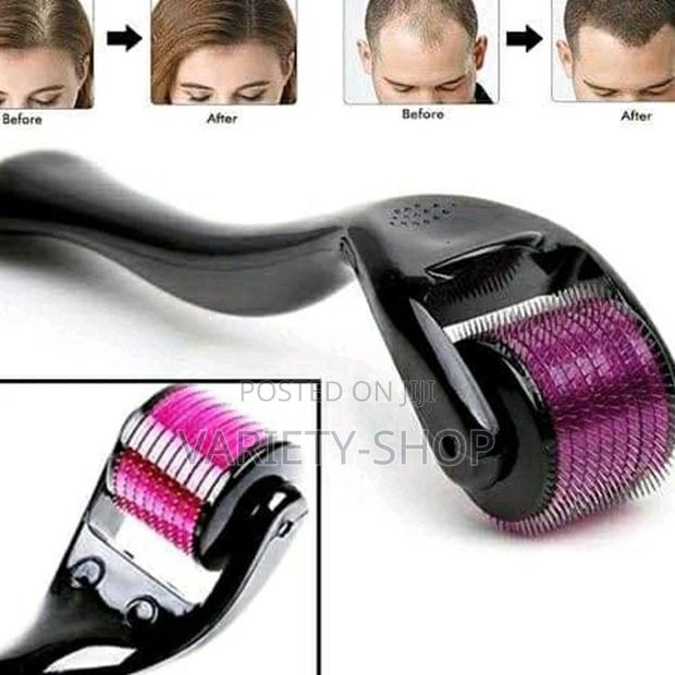 Derma Roller for Beard Growth, 540 Titanium Micro Needles · Photo 1